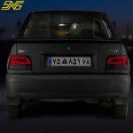 چراغ خطر پراید 131 اسپرت پراید طرح AUDI