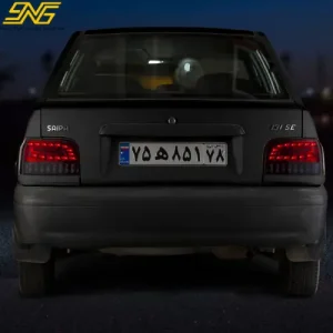 چراغ خطر پراید 131 اسپرت پراید طرح AUDI