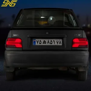 چراغ خطر اسپر پراید 131 طرح سه بعدی