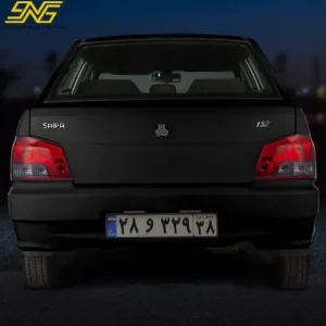 چراغ خطر پرايد 132 اسپرت لامپي قرمز دودی