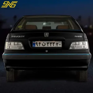 چراغ خطر پژو پارس برفي