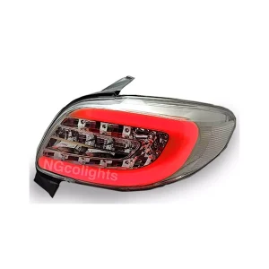 چراغ خطر 207 تمام سفید (جفت)