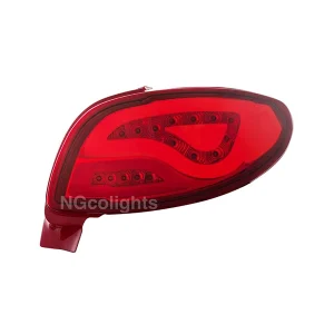 چراغ خطر پژو206طرحYF تمام قرمز (جفت)